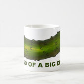 Een soort van Big Dill (Deal) grappige Groene Pick Koffiemok (Center)