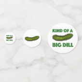 Een soort van Big Dill (Deal) Green Pickle Congrat Confetti (Voorkanten)