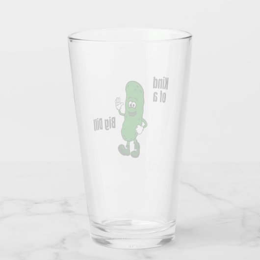 Een soort van Big Dill Tall Drink glas (Achterkant)