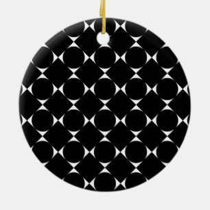 Een soort witte vlinders keramisch ornament