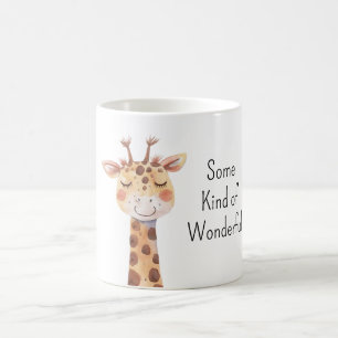 Een soort wonderbaarlijke giraffe koffiemok