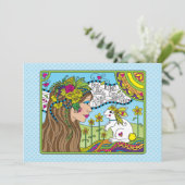 Eén soort Word_flatkaart 7 x 5 inch (Staand voorkant)