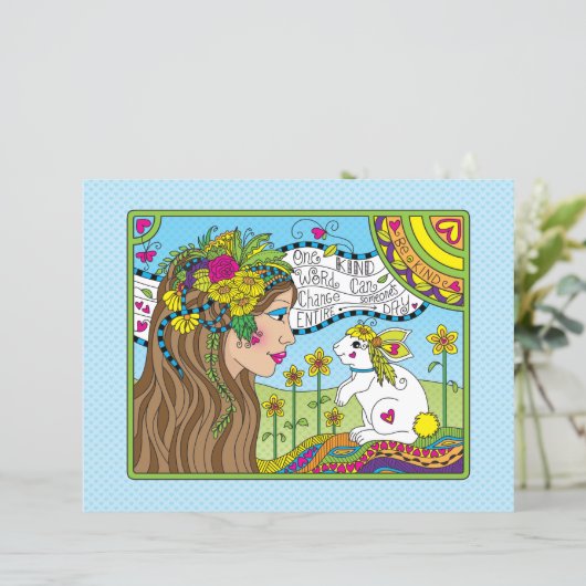 Eén soort Word_flatpanel vel 11 x 8,5 inch (Staand voorkant)