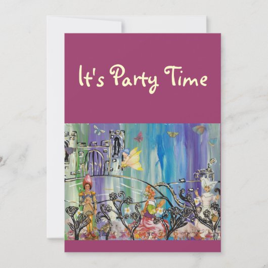 Een Sorta Fairytale Partij Uitnodigingen (Voorkant)