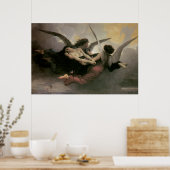 Een Soul die naar de hemel is gegrepen Poster (Keuken)