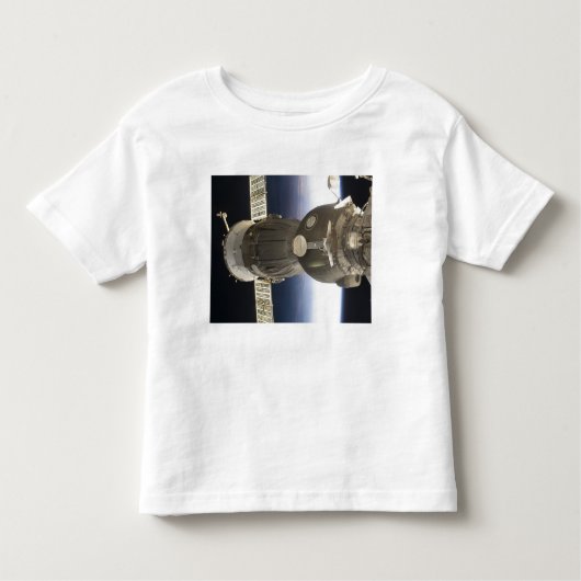 Een Soyuz ruimteschip dat door de Aarde is terugge Kinder Shirts (Voorkant)