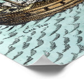 Een Spaans Treasure Ship Poster (Hoek)