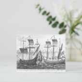 Een Spaanse "Guarda Costa" Briefkaart (Staand voorkant)