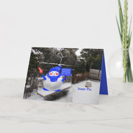 Een Spaanse peperspeper een dag Feestdagen Kaart (Voorkant)