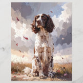 Een Spaniel gevonden? Flyer afrukken (Achterkant)