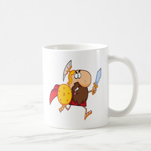 Een Spartan-krijger Koffiemok (Rechts)