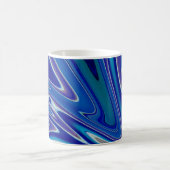 Een spatje blauw koffiemok (Center)