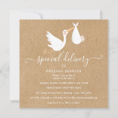 Een speciaal Baby shower voor de voorraadspoeling/ Kaart (Voorkant)