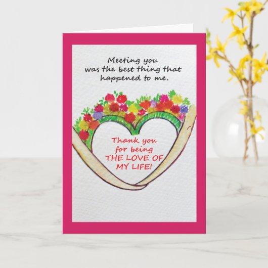 Een speciaal bericht van de huwelijksverjaardag kaart (Gele Bloem)