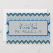 Een speciaal klein beetje bedankkaart (Achterkant)