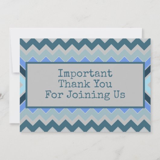 Een speciaal klein beetje bedankkaart (Achterkant)