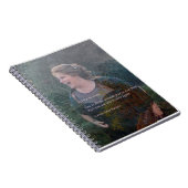 Een speciaal notebook voor een speciale dame. notitieboek (Rechterzijde)