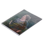 Een speciaal notebook voor een speciale dame. notitieboek (Linkerzijde)