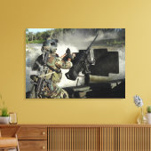 Een speciaal oorlogsschip, Crewman 2 Canvas Afdruk (Insitu (Woonkamer))