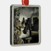 Een speciaal oorlogsschip, Crewman 2 Metalen Ornament (Rechts)