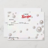 Een speciaal recept Pearl Kaart (Voorkant)