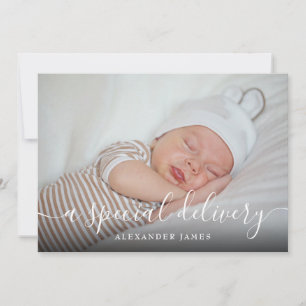 Een speciale babyjongen van het Manuscript van de  Aankondiging