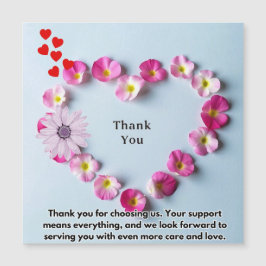 Een speciale bedankbrief