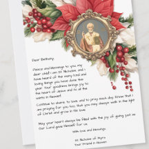 EEN SPECIALE BOODSCHAP VAN HET KERSTKAARTJE VAN ST