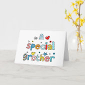 Een speciale broedertaaltekstexpressie aanmaken kaart (Gele Bloem)