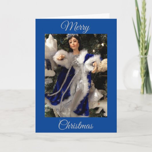 EEN SPECIALE ENGEL VOOR EEN "SPECIALE ENGEL" FEESTDAGEN KAART (Voorkant)