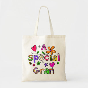 Een speciale Gran Greeting Text Expression bediene Tote Bag