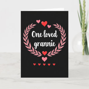 Een speciale kaart voor een geliefde oma
