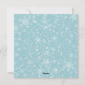 Een speciale kleindochter die kerstmis heeft feestdagenkaart (Achterkant)