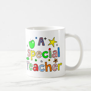 Een speciale leraar koffiemok