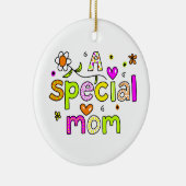 Een speciale moeder keramisch ornament (Rechts)