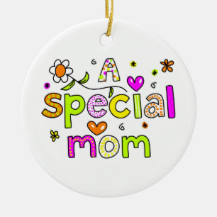 Een speciale moeder keramisch ornament
