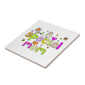 Een speciale moeder tegeltje (Zijkant)