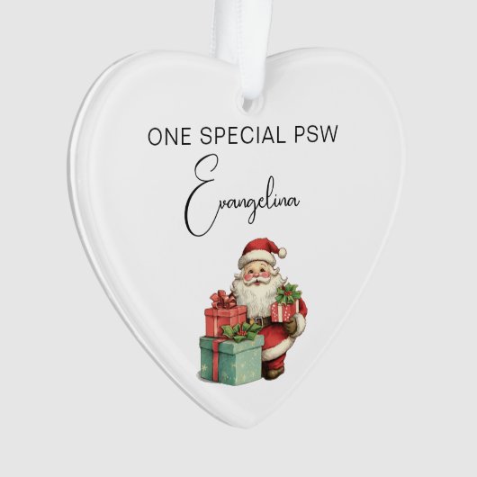 Een speciale PSW Ornament (voorkant)