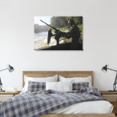 Een speciale strijdkreeft voor oorlogsvoering canvas afdruk (Insitu (Slaapkamer))