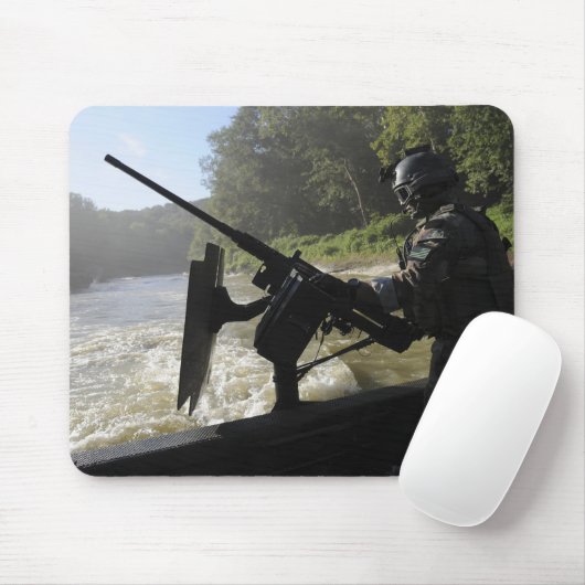 Een speciale strijdkreeft voor oorlogsvoering muismat (Met muis)