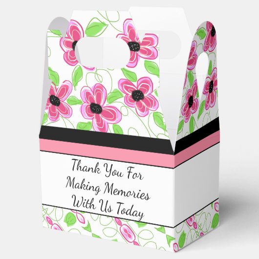 Een speciale trouwdag bedankdoosjes (Geopend)