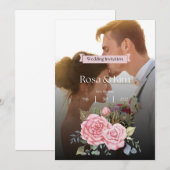 Een speciale uitnodiging tot het vieren van liefde (Voorkant / Achterkant)