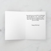 Een speciale verjaardag hebben kaart (Binnen)