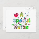 Een speciale versie van de tekst van de Vergroetin Briefkaart (Voorkant / Achterkant)