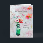 Een speciale vriend mooie bloemenverjaardag Kaart<br><div class="desc">Mooie verjaardagskaart voor een speciale vriend; heerlijk om uit te kijken met waterverf bloemen en een zacht gestructureerde achtergrond. Zacht, kleurrijk en vrolijk - het zal zeer worden gewaardeerd. Als u van plan bent om een klein feestje te geven voor deze speciale vriend, zijn er overeenkomende items beschikbaar in mijn...</div>