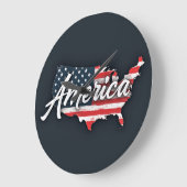 Een speciale wandklok (Hoek)