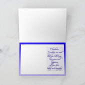 Een speciale Wens van Kerstmis voor u en van u Feestdagen Kaart (Binnen)