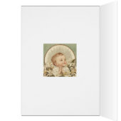Een speciale zegen, vintage aangepaste doop (Binnen (Links))