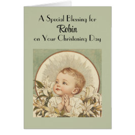 Een speciale zegening, aangepaste doop