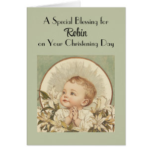 Een speciale zegening, aangepaste doop